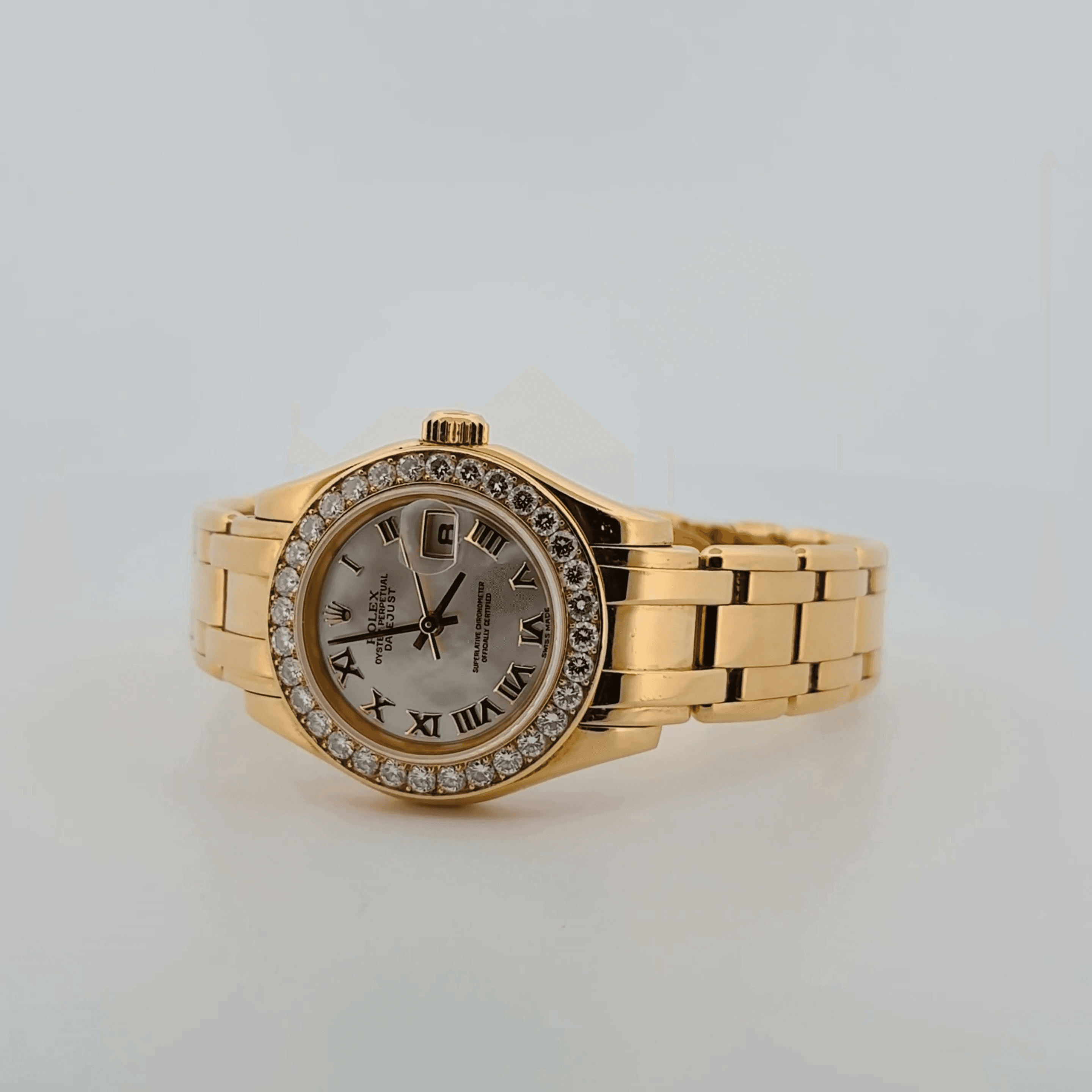 Rolex Ladies Datejust Pearlmaster (69298) - Wire/ACH - Image 72