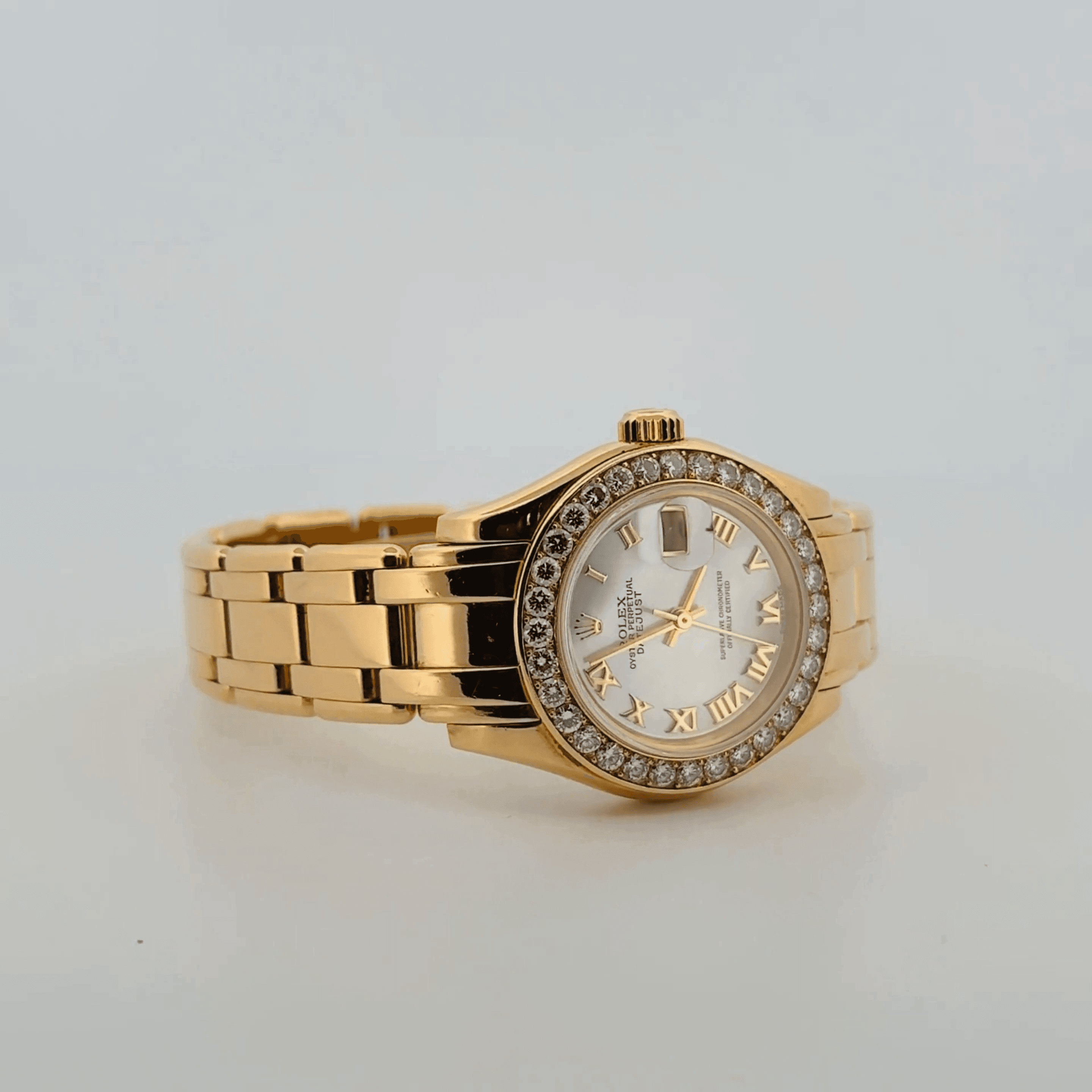 Rolex Ladies Datejust Pearlmaster (69298) - Wire/ACH - Image 9
