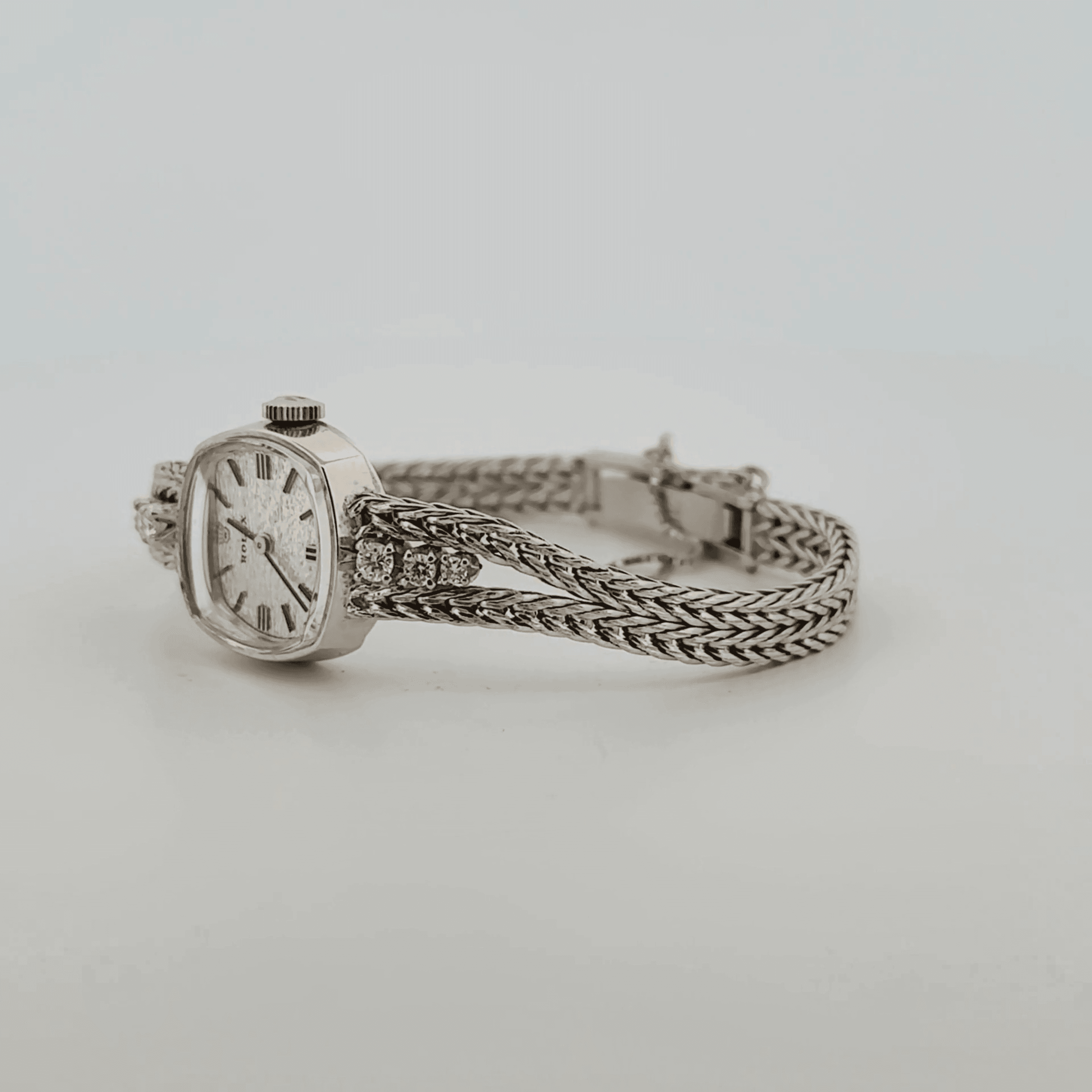 Rolex Ladies Winding 14k White Gold (8271) - Wire/ACH - Image 66