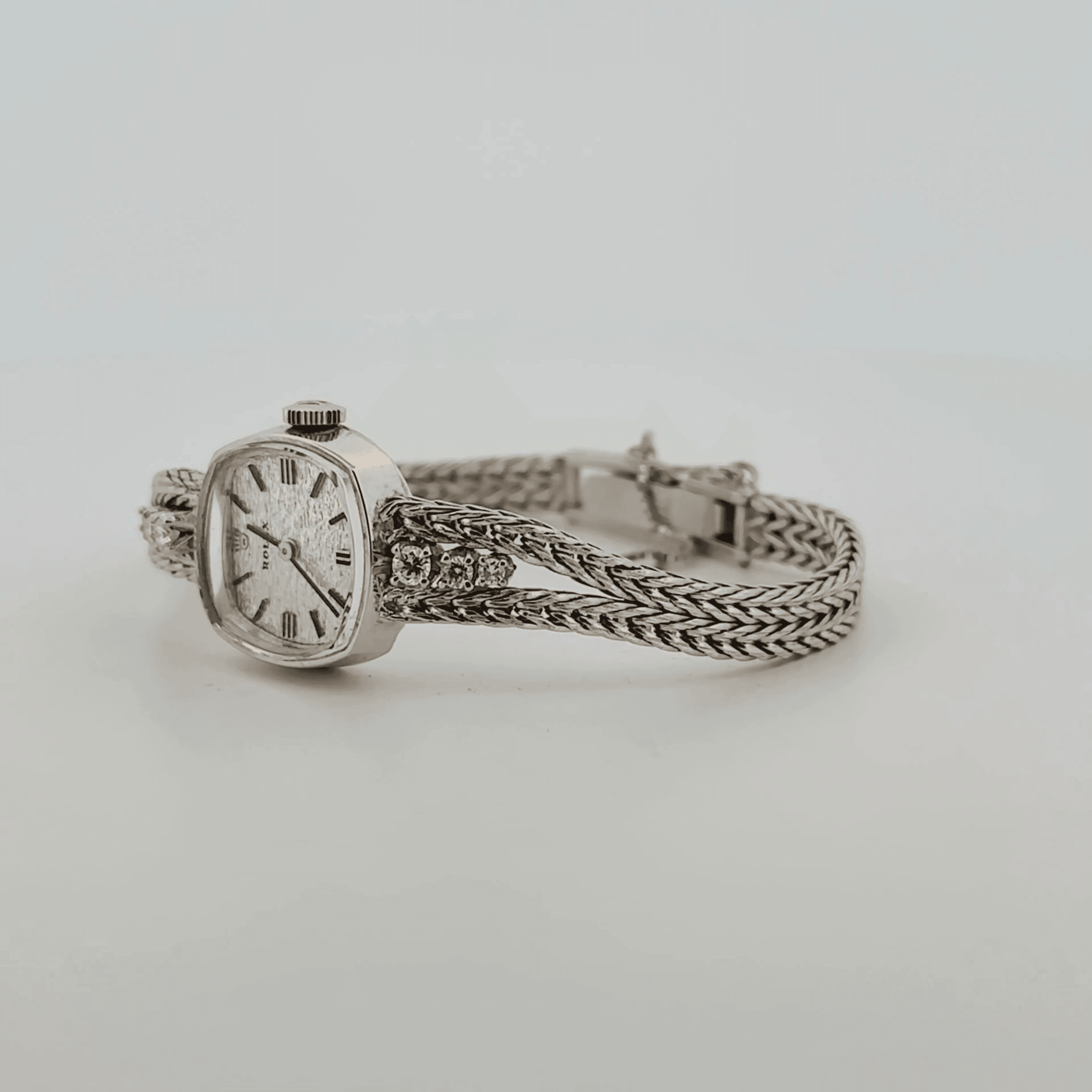 Rolex Ladies Winding 14k White Gold (8271) - Wire/ACH - Image 67