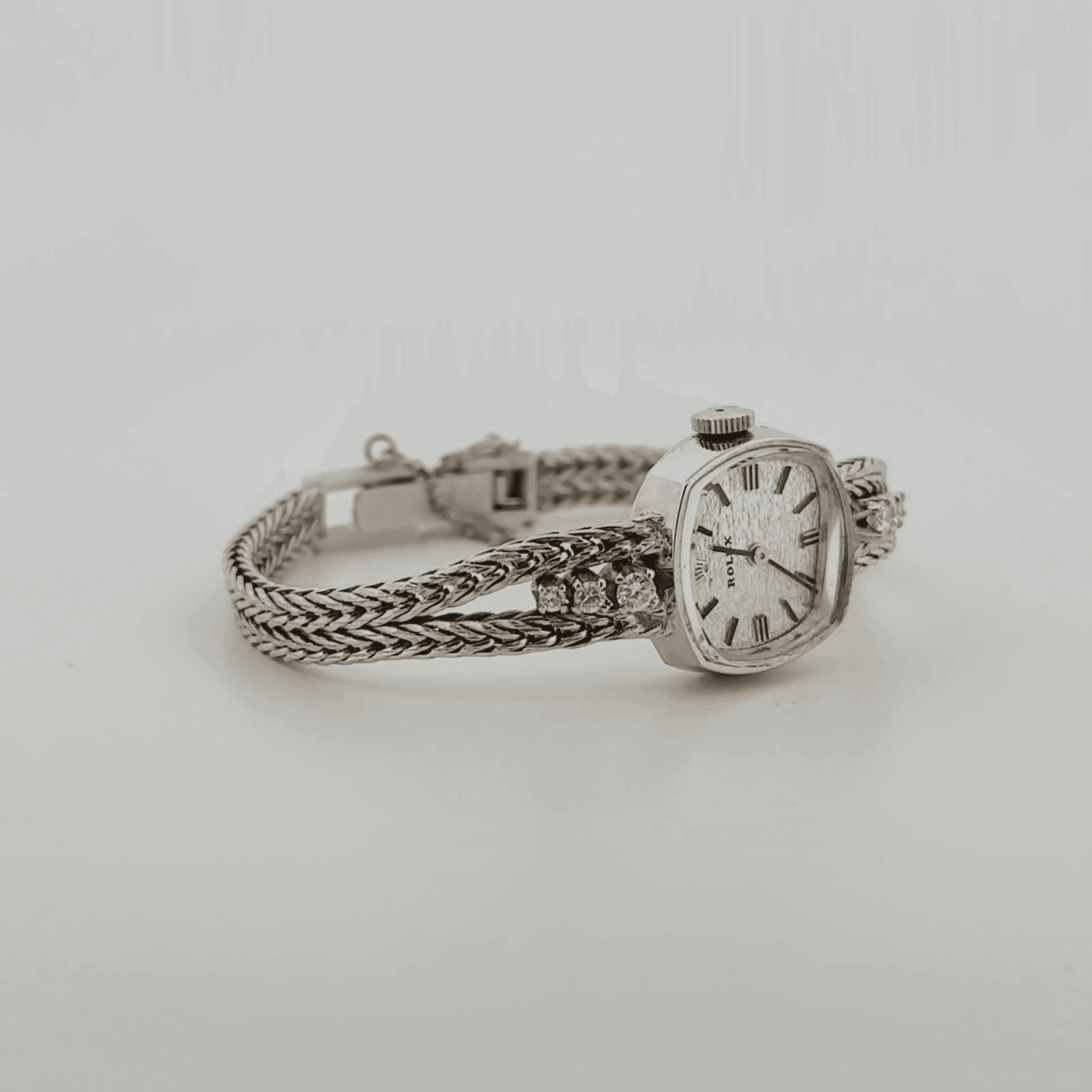 Rolex Ladies Winding 14k White Gold (8271) - Wire/ACH - Image 10