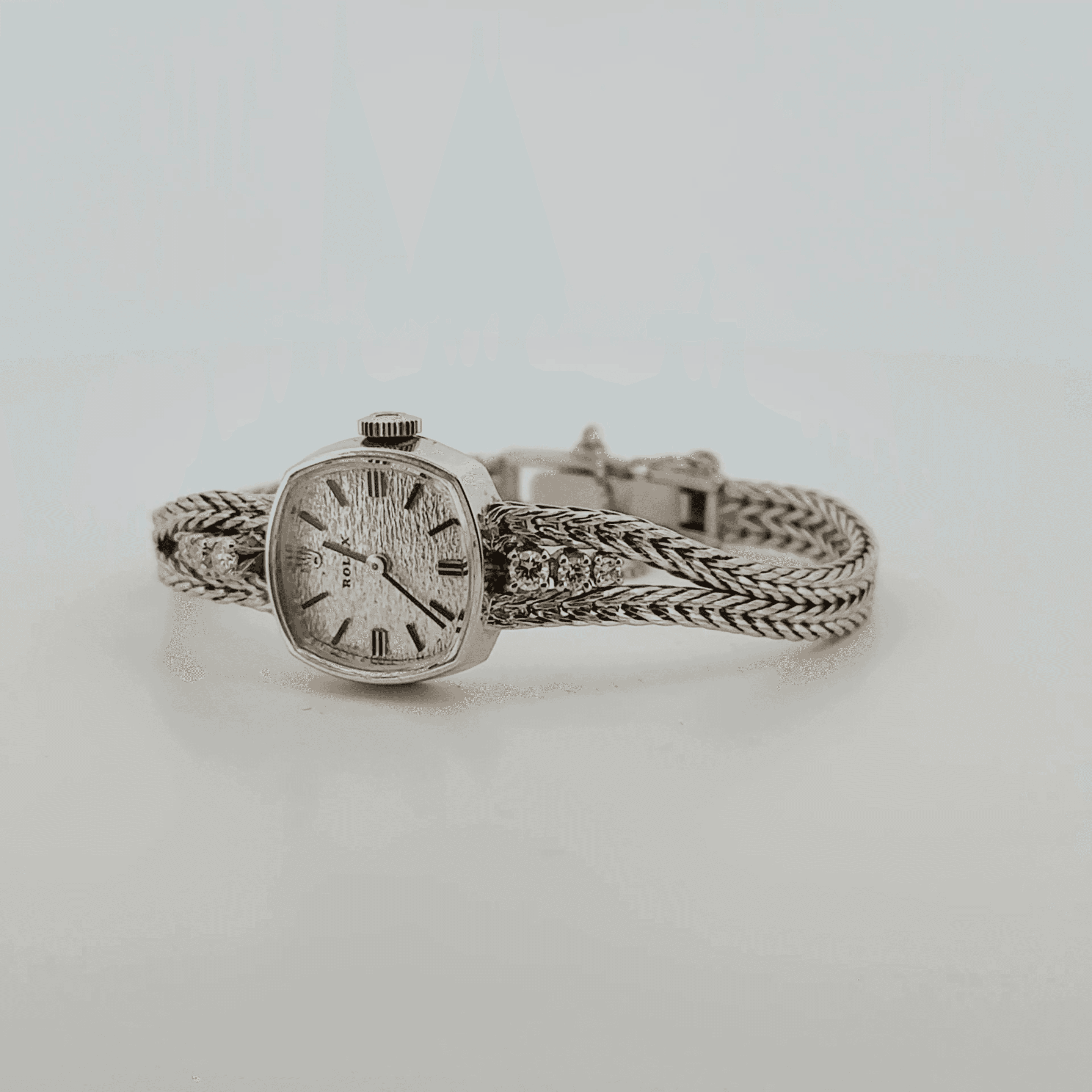 Rolex Ladies Winding 14k White Gold (8271) - Wire/ACH - Image 70
