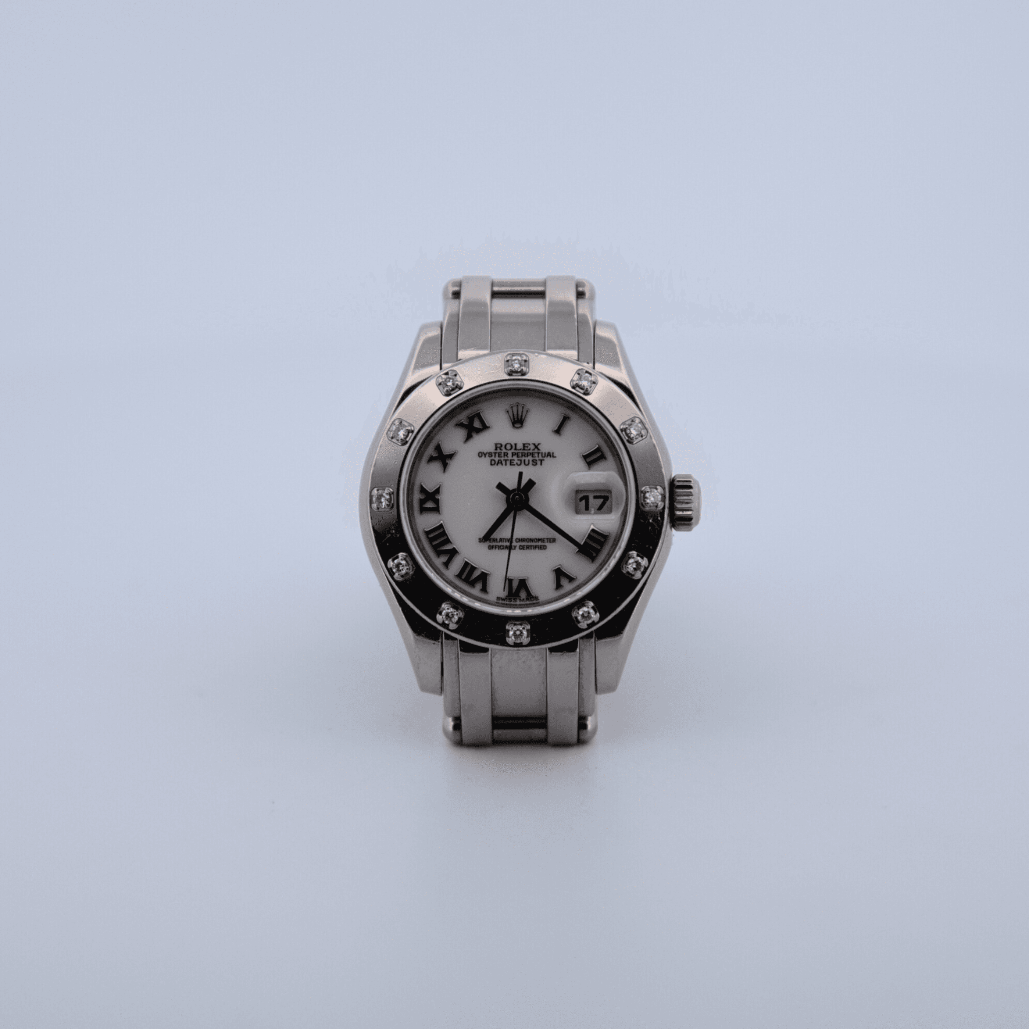 Rolex Ladies White Gold Pearlmaster (80329) - Wire/ACH - Image 1