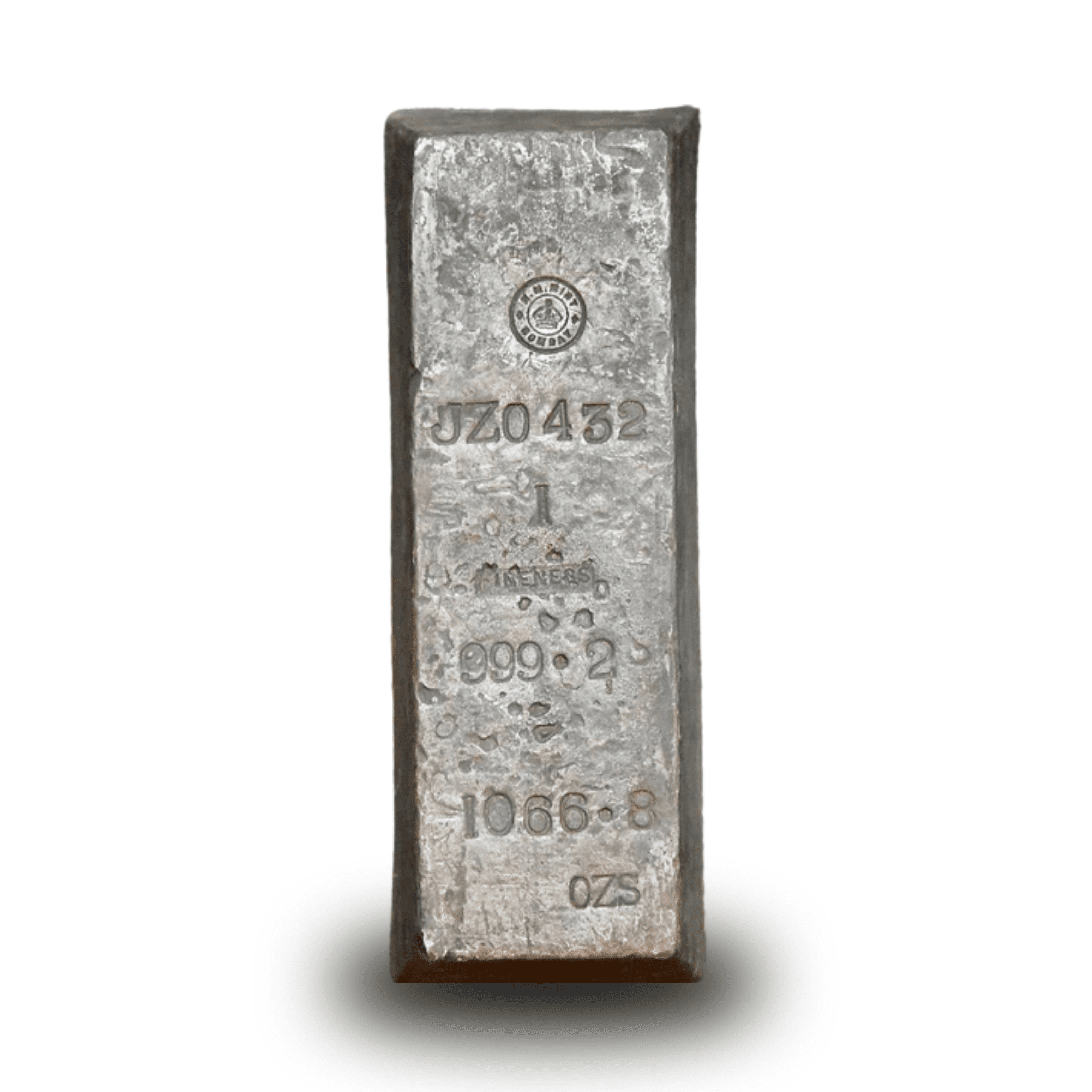 1,066.8 oz .999 Silver Shipwreck Bar — SS Gairsoppa, HM Mint Bombay - Wire/ACH - Image 1