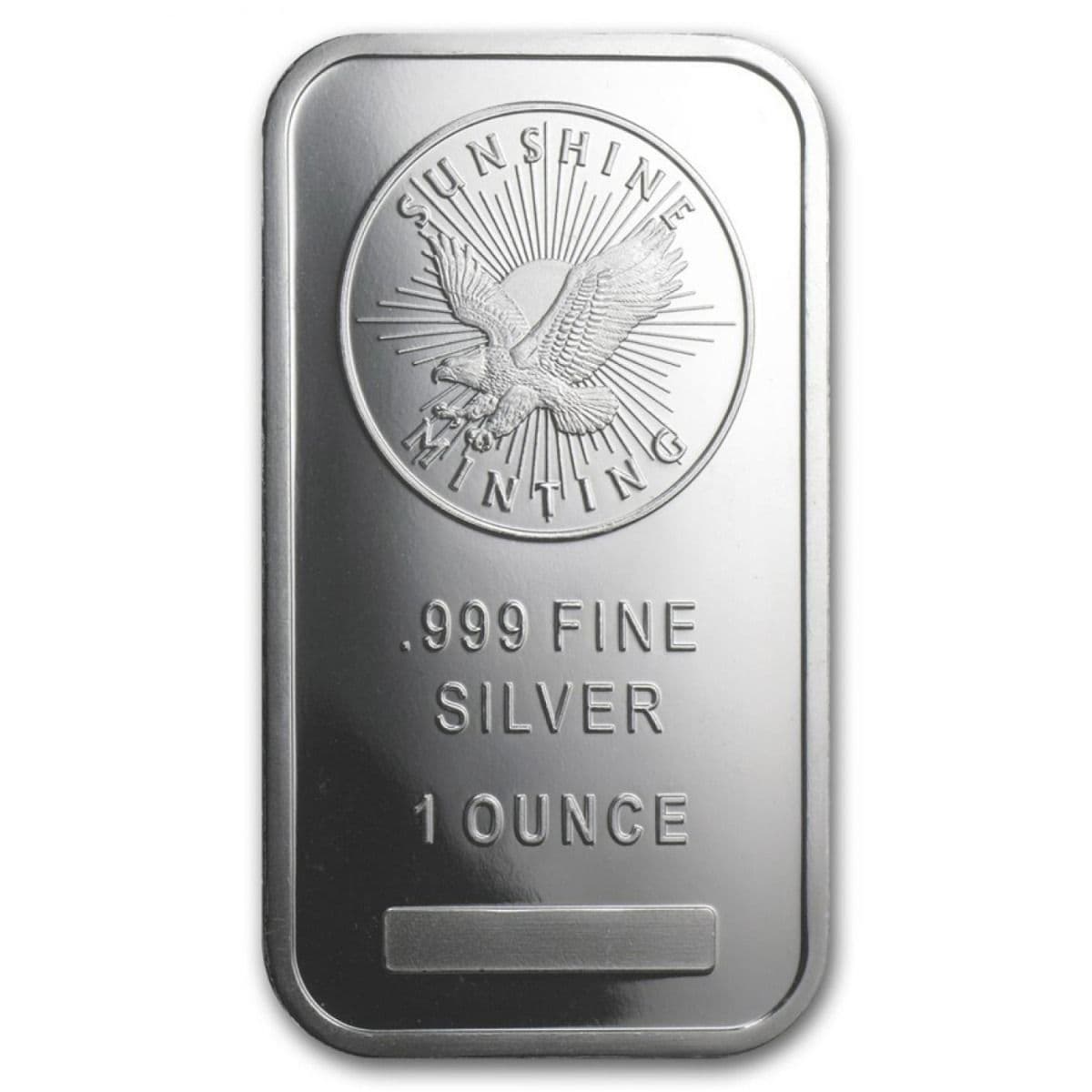 Sunshine Mint 1 oz Silver Bar - Image 1