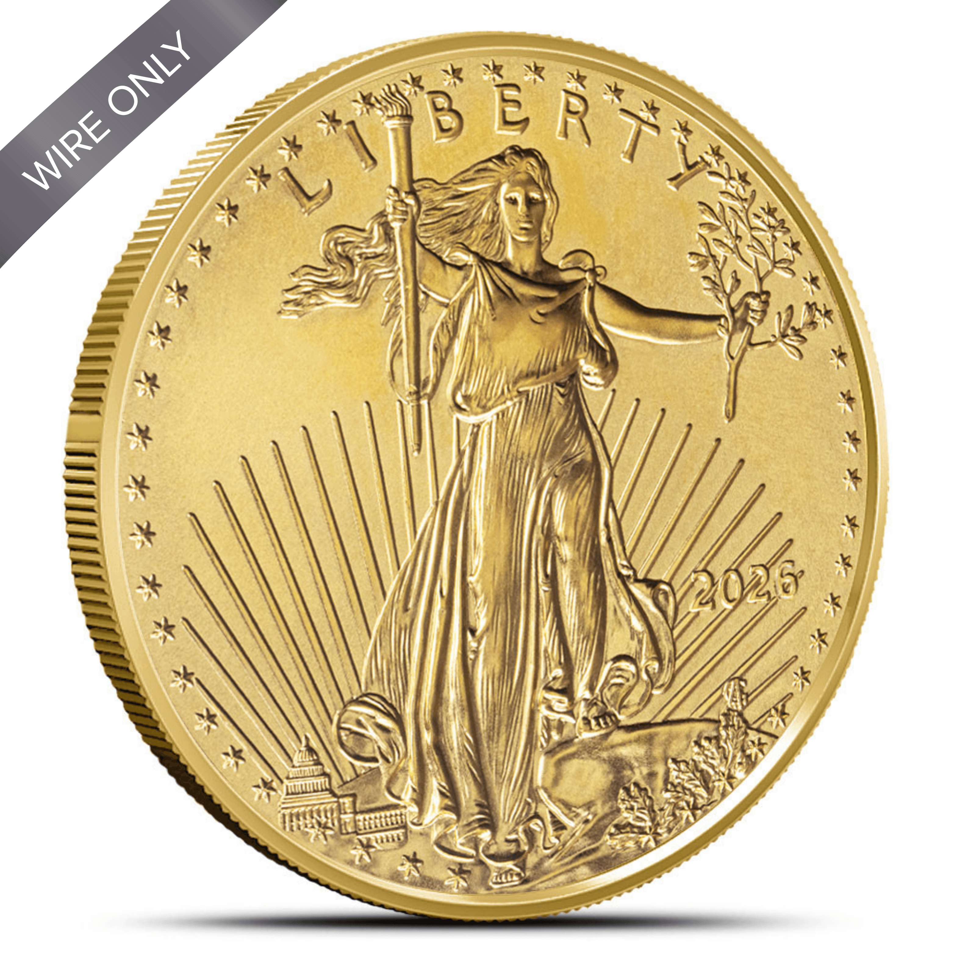 2026 Gold American Eagle | 1 oz (Presale) - Image 1